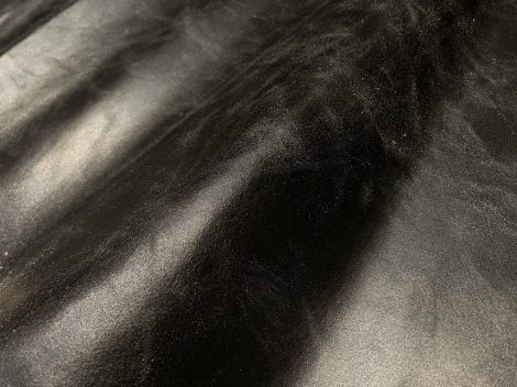 Brushed Cowhide Leather, greyish-black