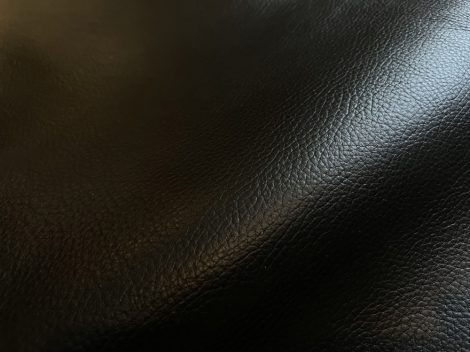 cow leather, embossed grain, back