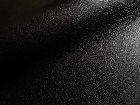 cow leather, embossed grain, back